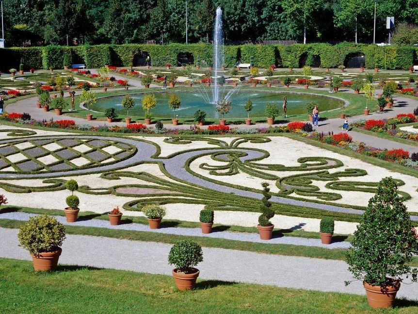 Foto: Landesmedienzentrum Baden-Württemberg, Dieter Jaeger Residenzschloss Ludwigsburg, Blick vom Balkon des Alten Haupbaus