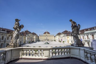 Residenzschloss Ludwigsburg, Blick auf den Ehrenhof 